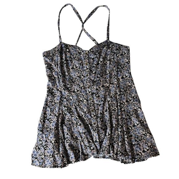 Free People Y2K Jenna Bustier Strappy Floral Tank Top Women’s Size Medium‎ - Picture 12 of 12